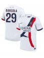 Billige Paris Saint-Germain Bradley Barcola #29 Bortedrakt 2024-25 Kortermet